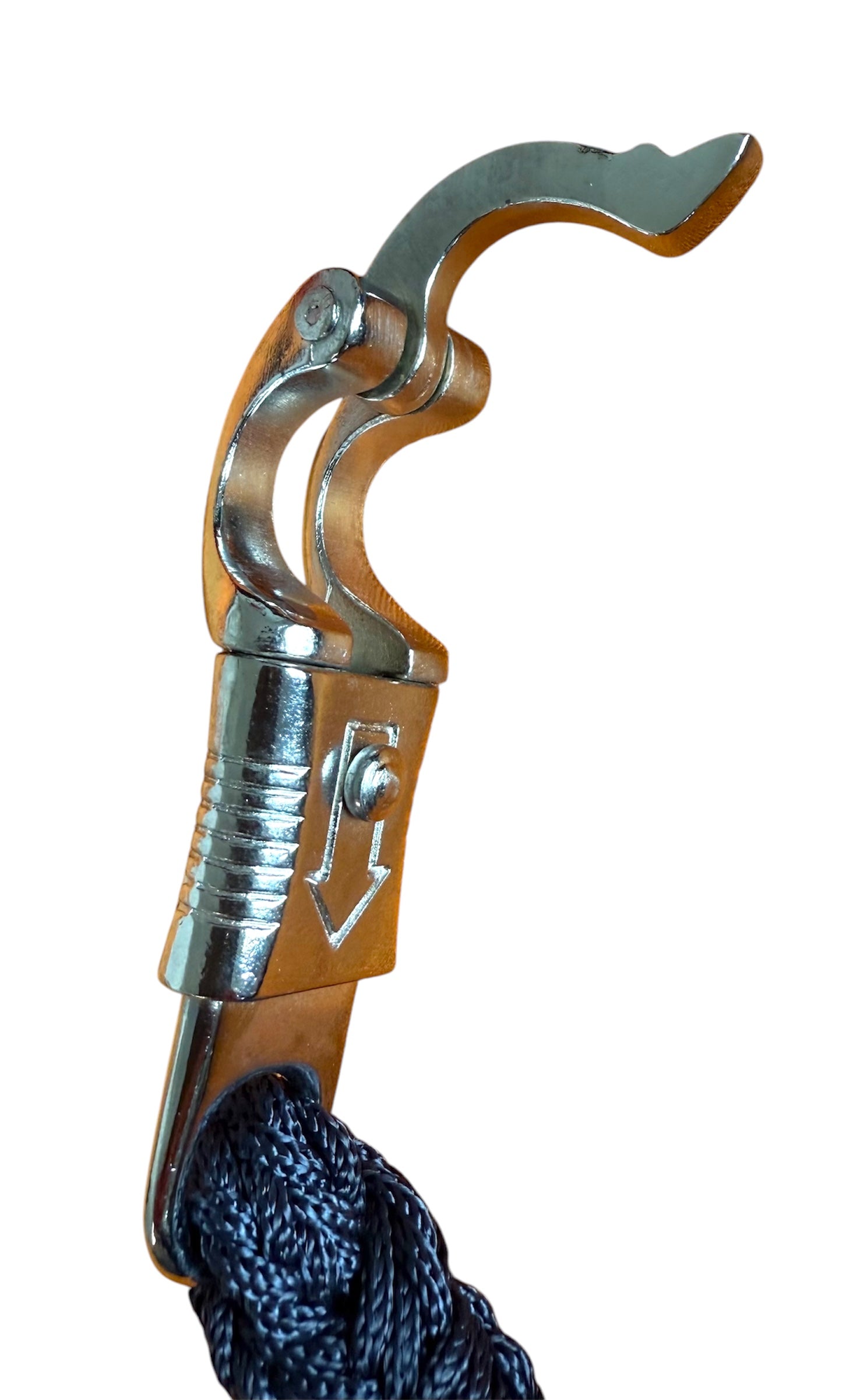 Führstrick mit Panikhaken