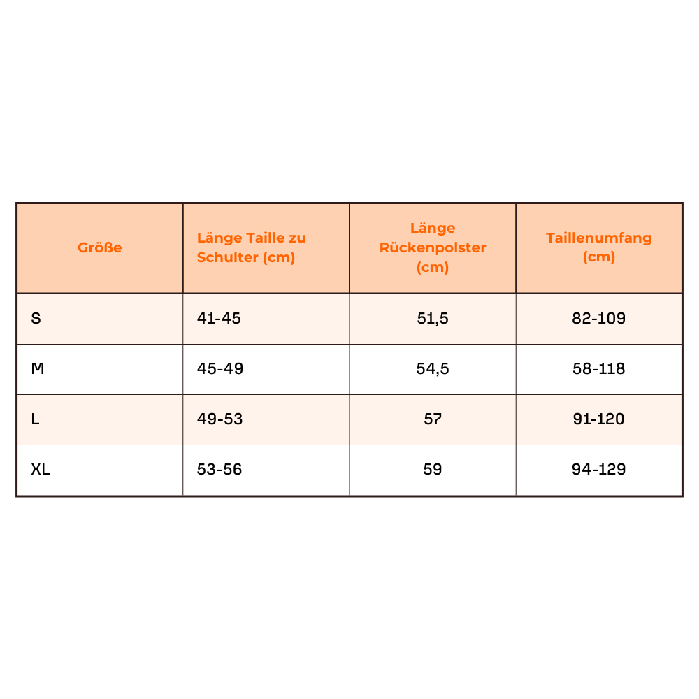 Rückenschutz "Precto Dynamic Fit" Happy Size