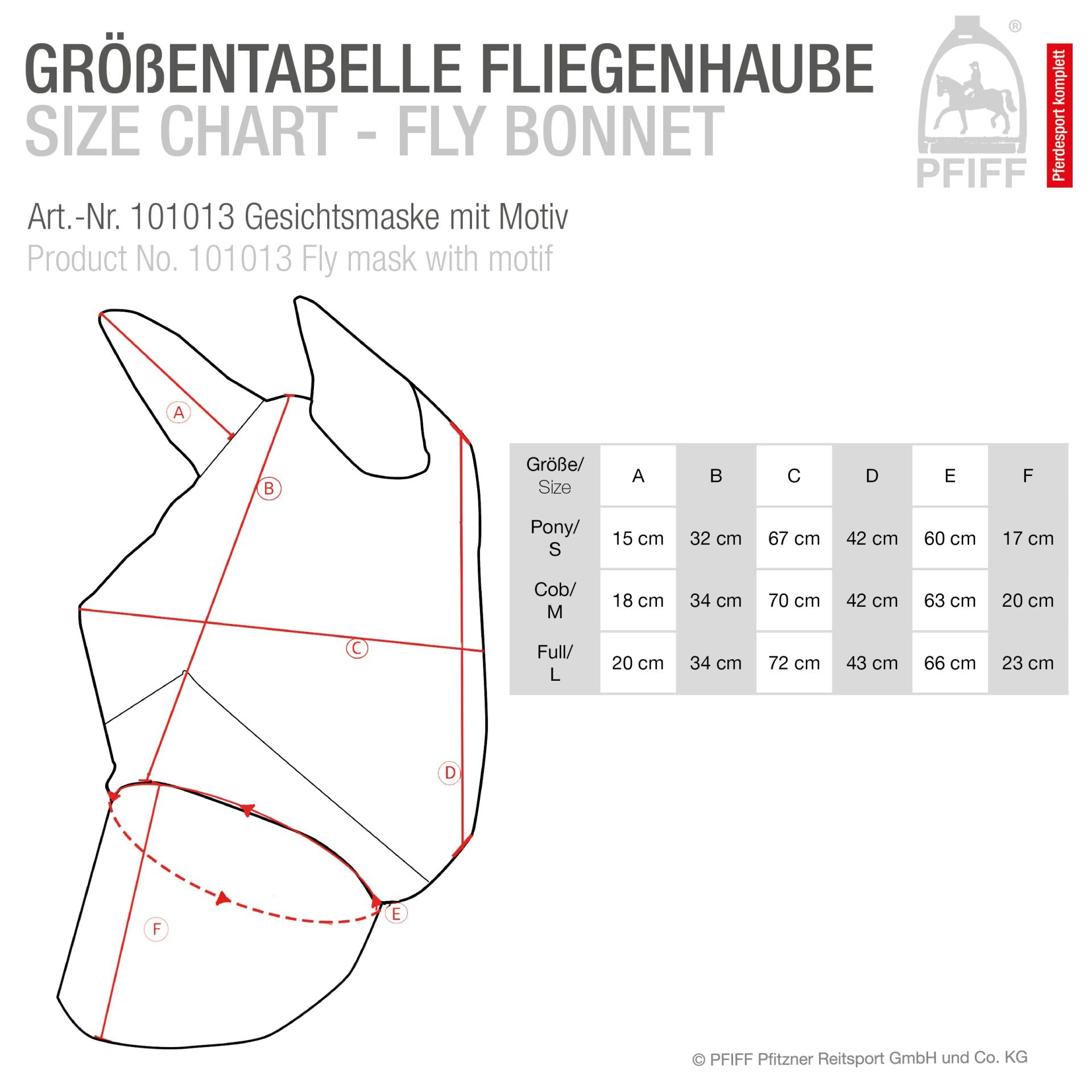 Fliegenmaske