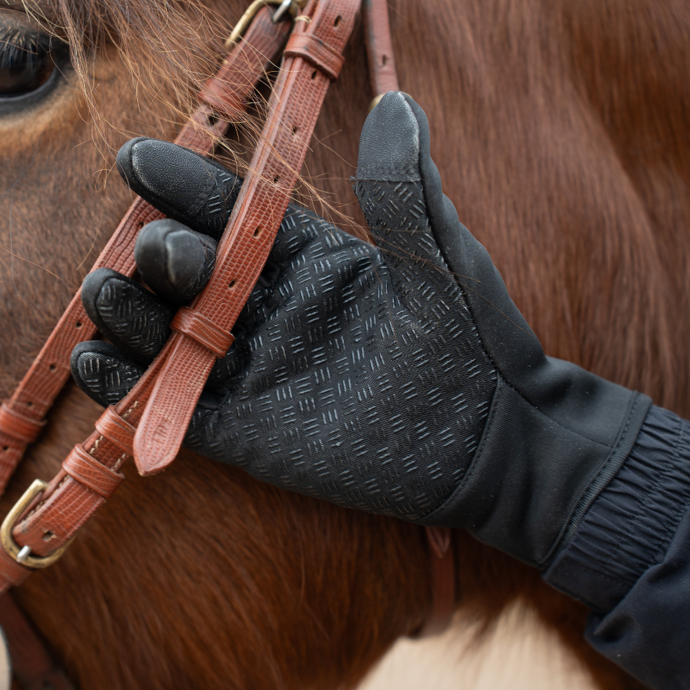 Winterhandschuhe mit Touchscreen Funktion und Nasentropfenfänger