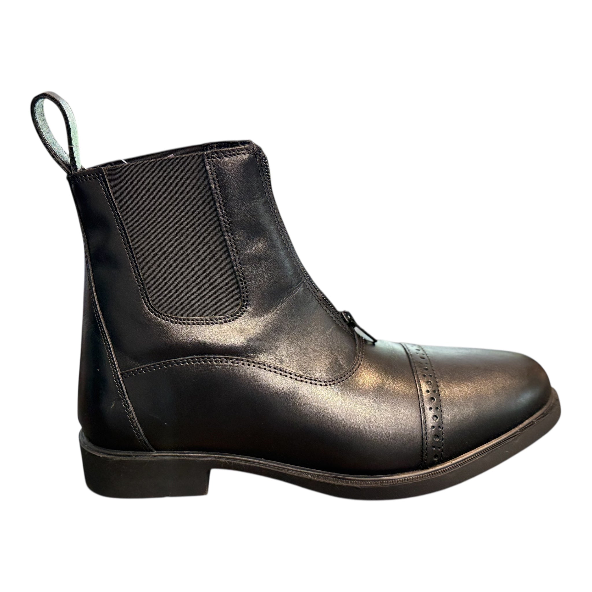Jodpurstiefelette Leder