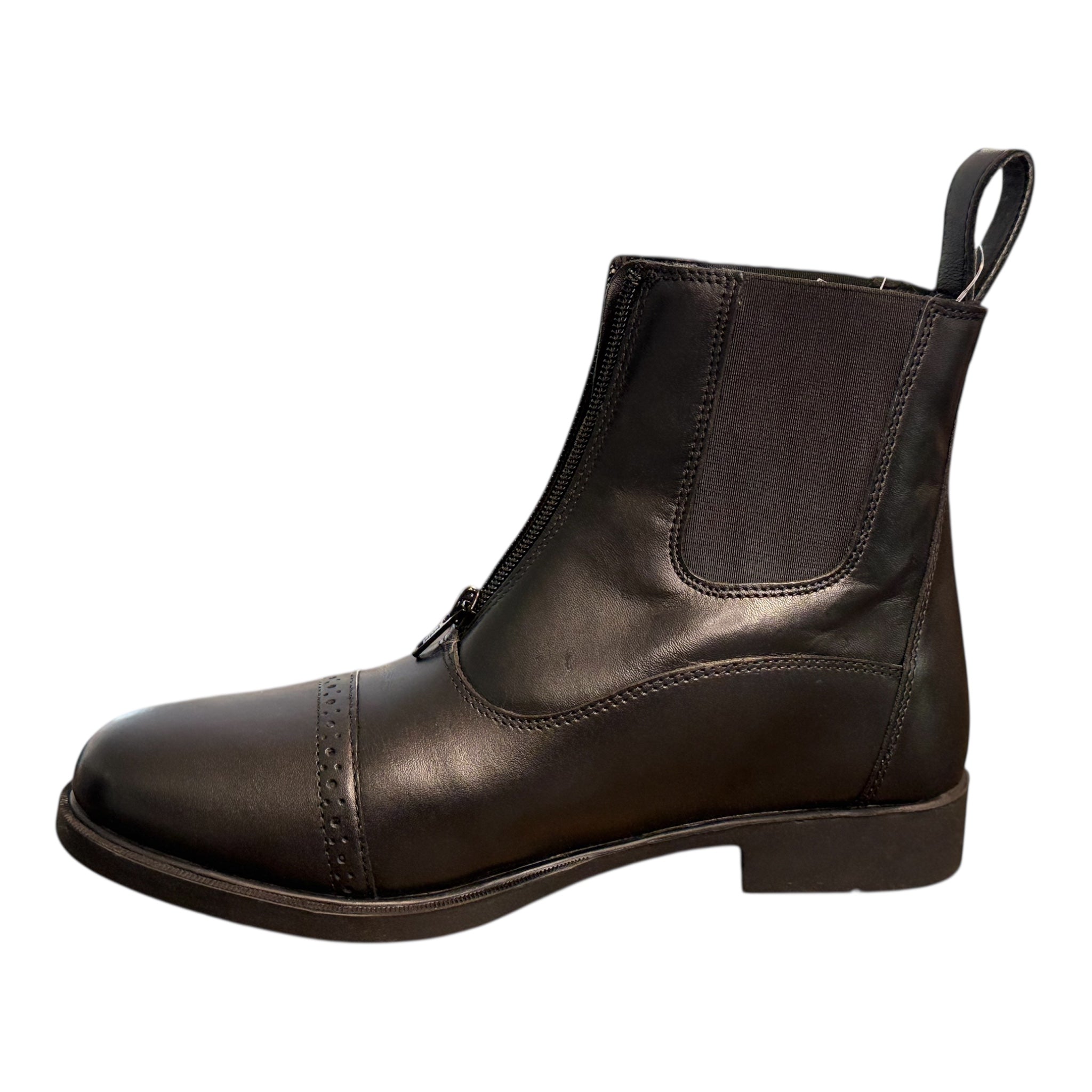 Jodpurstiefelette Leder