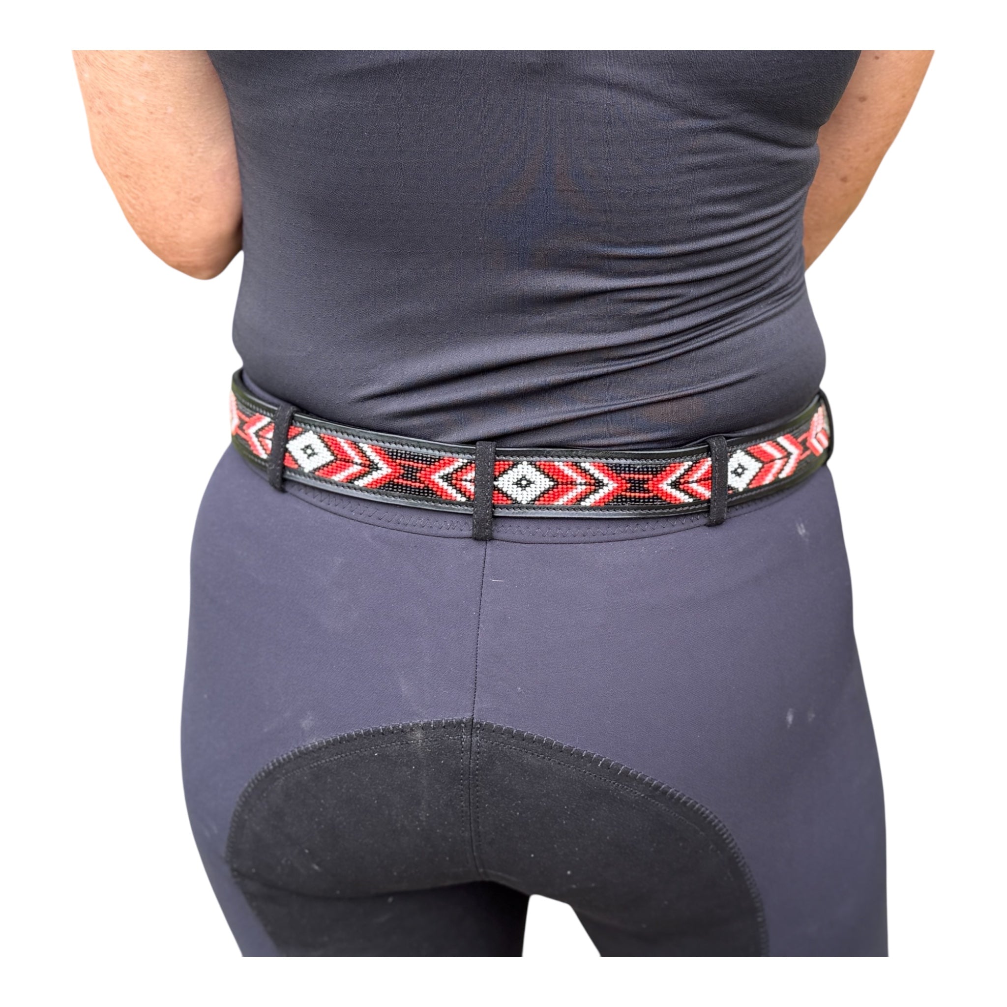 Trense mit Perlenstirnband  und gratis Gürtel