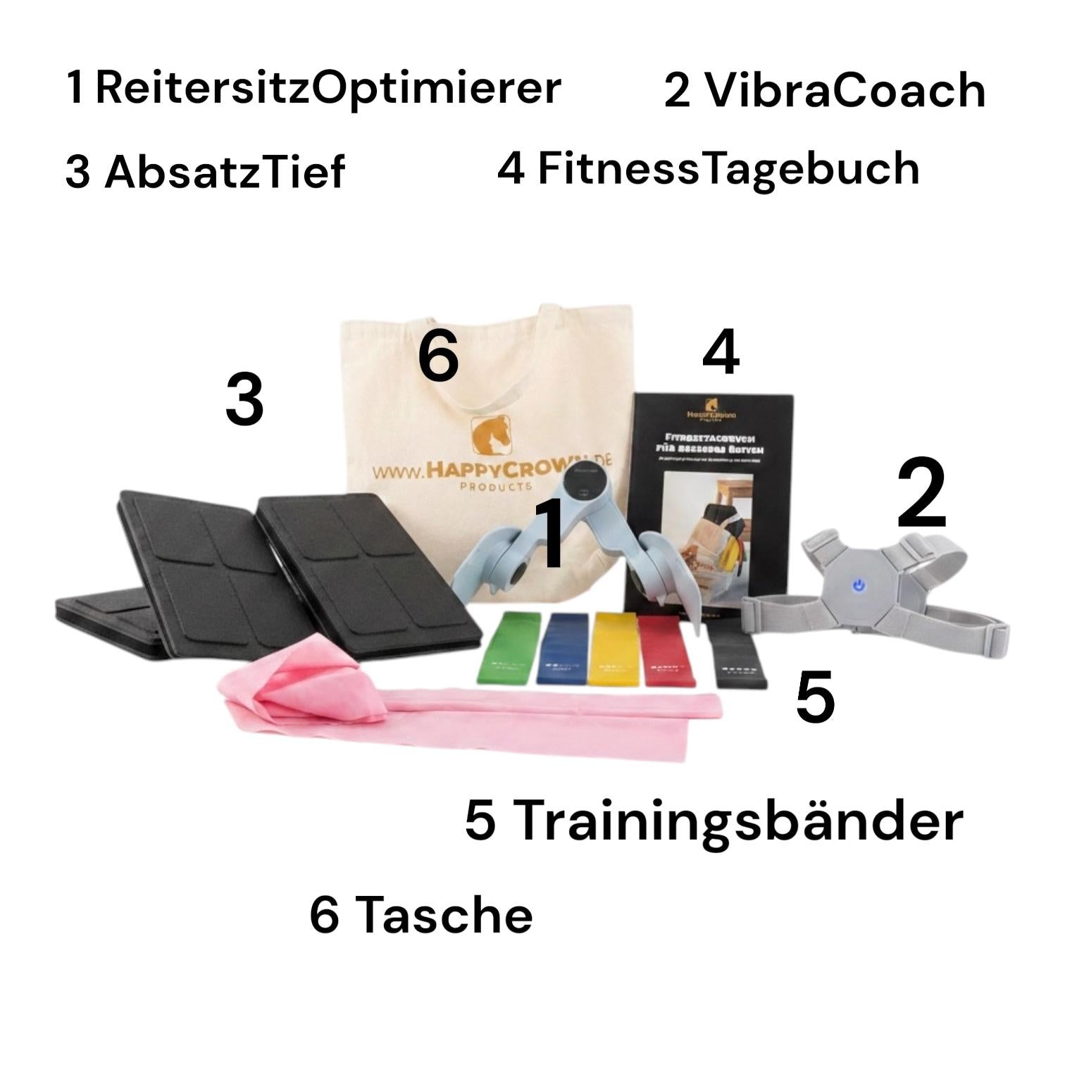 Komplett Set-Fit für den Sattel
